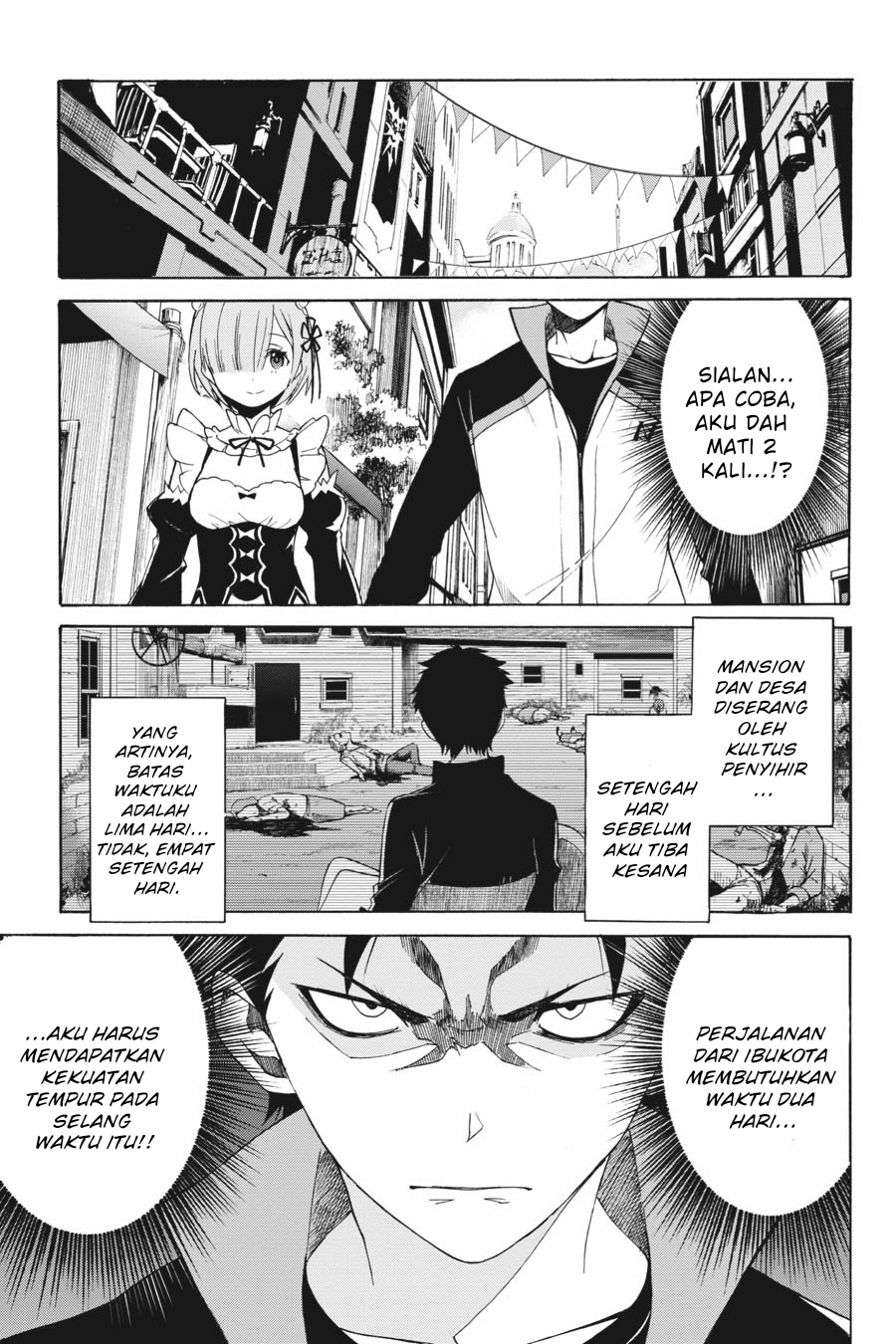 Komik Re:Zero Kara Hajimeru Isekai Seikatsu – Daisanshou – Truth of Zero Chapter 16 gambar 1
