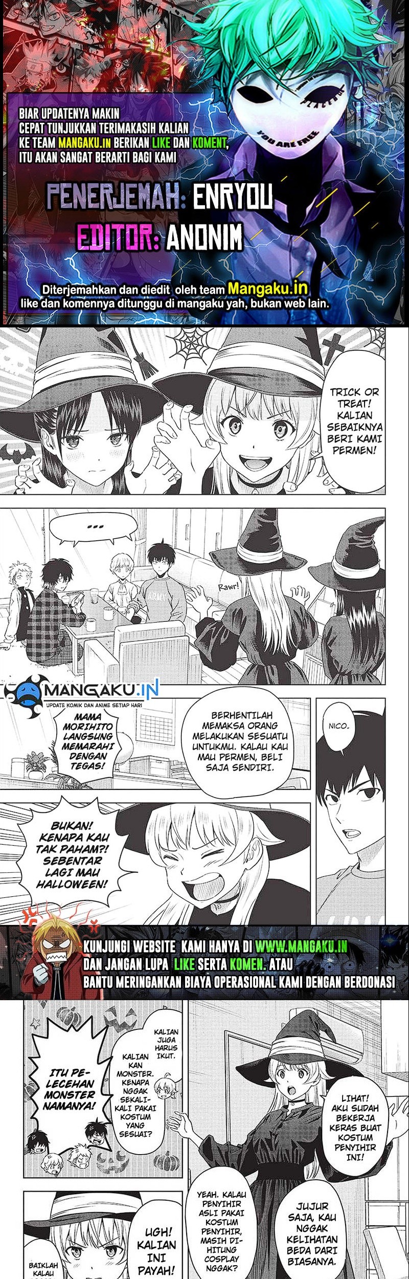 Komik Witch Watch Chapter 97 gambar 1