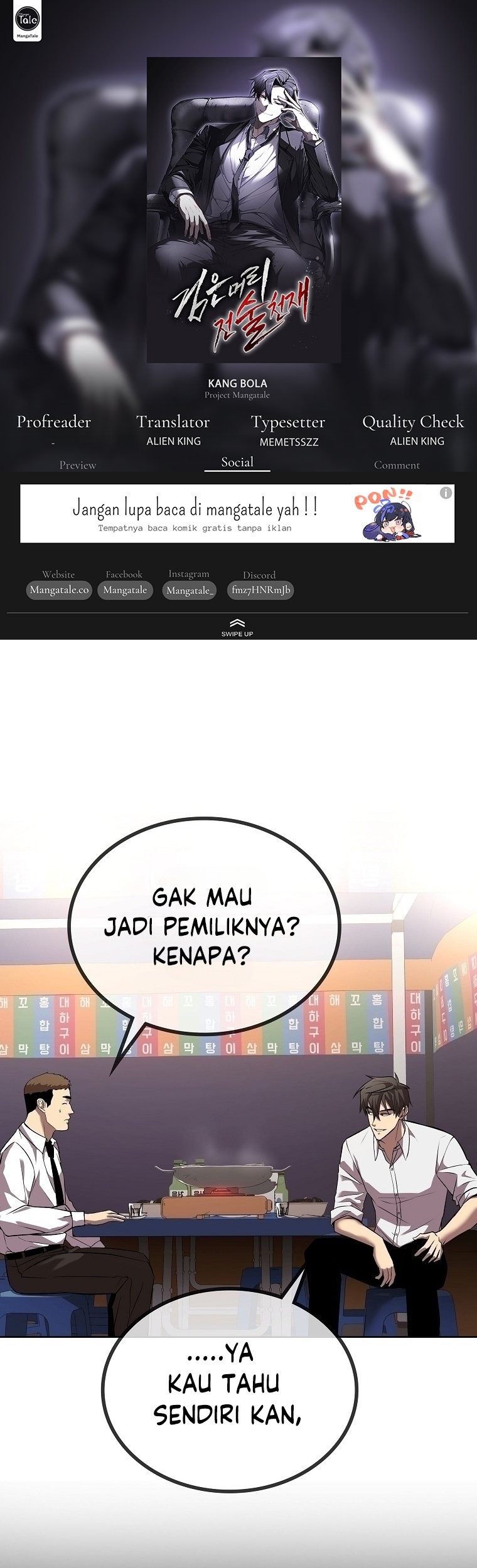 Komik Dark Haired Tactical Genius Chapter 04 gambar 1