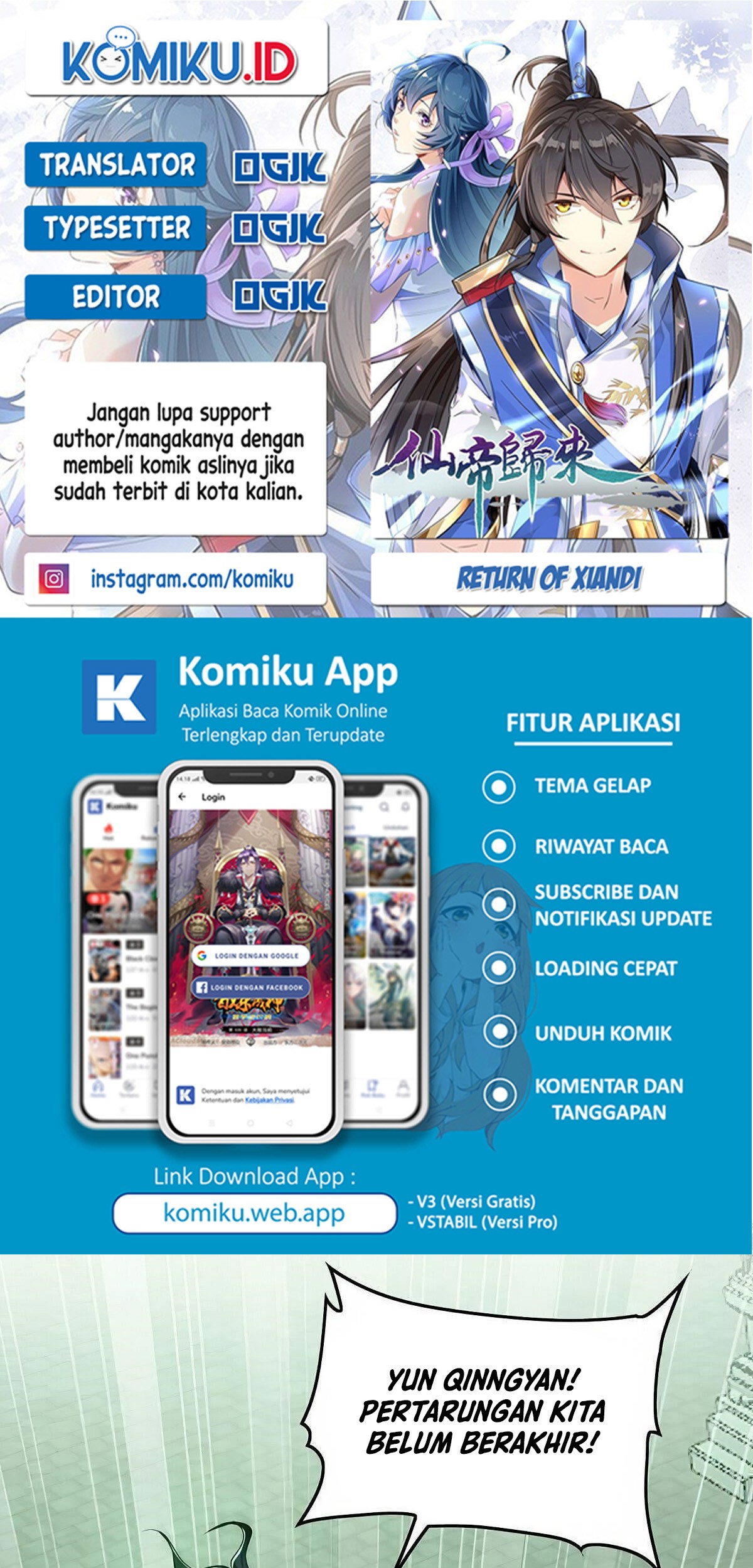 Komik Return of Xiandi Chapter 372 gambar 1
