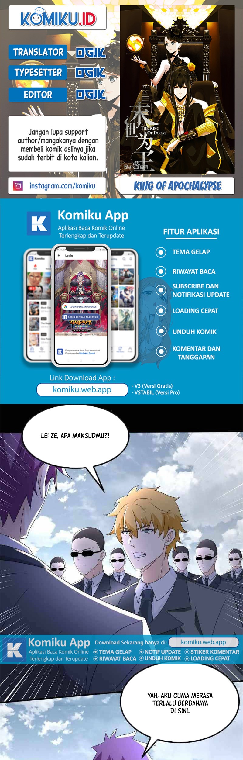 Komik King of Apocalypse Chapter 447 gambar 1