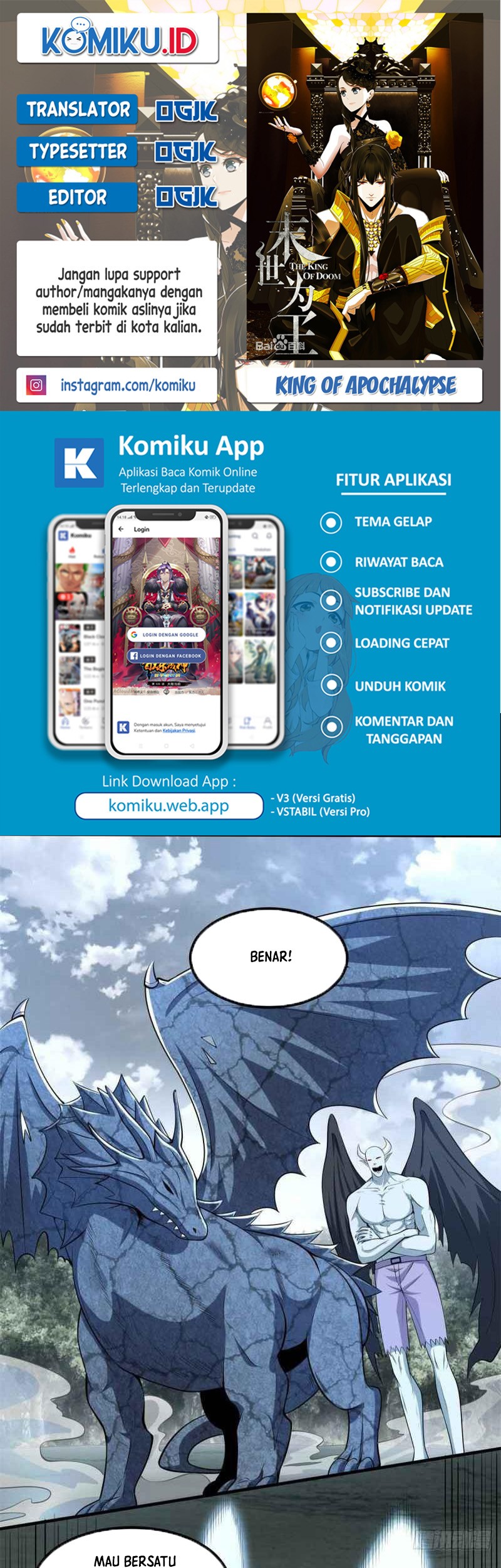 Komik King of Apocalypse Chapter 448 gambar 1