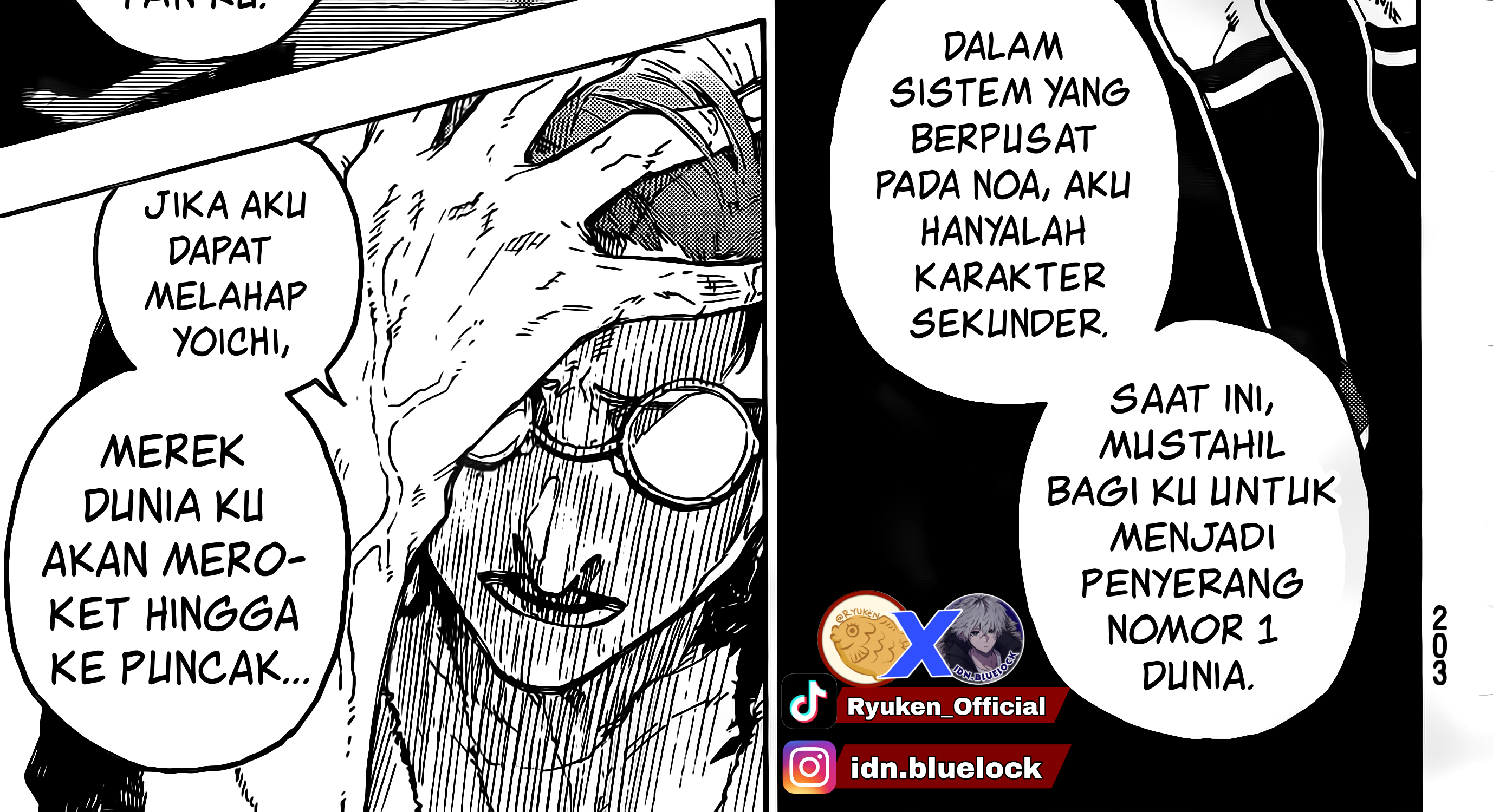 Blue Lock Chapter 207 - Halaman 28