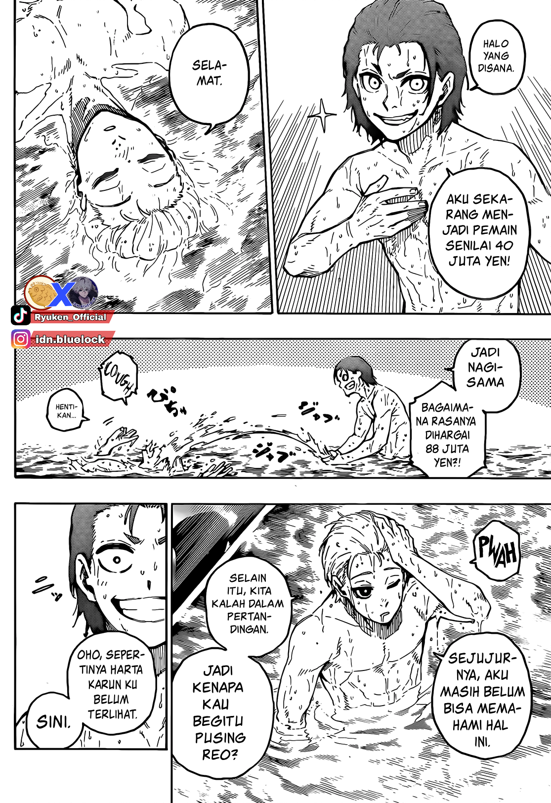Blue Lock Chapter 207 - Halaman 3