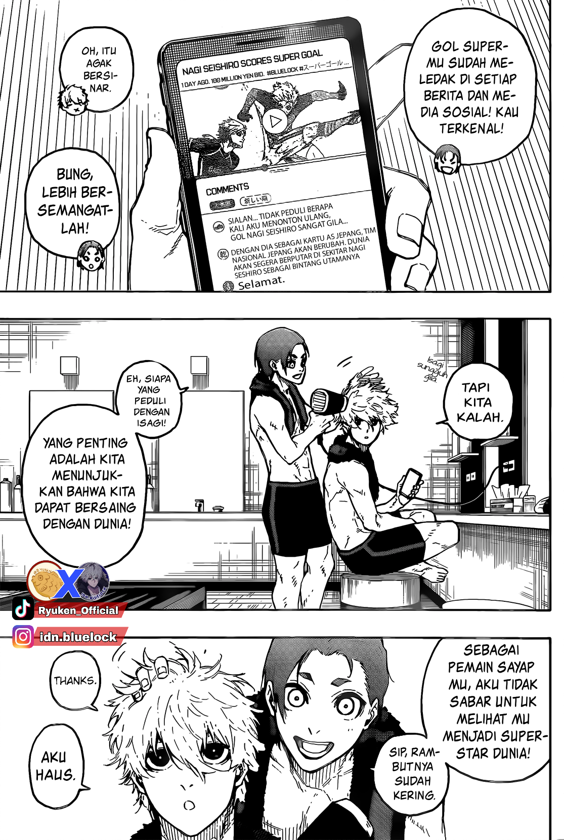 Blue Lock Chapter 207 - Halaman 5