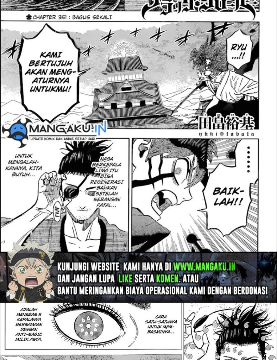 Black Clover Chapter 352 - Halaman 2