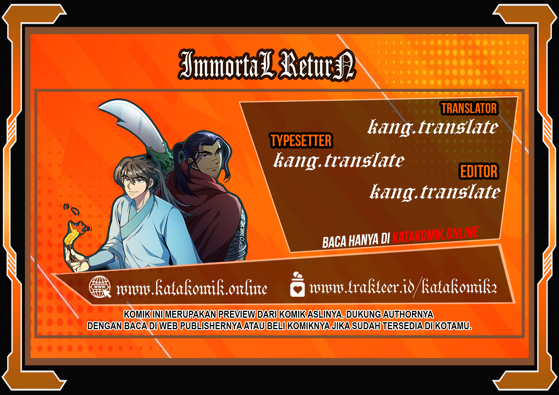 Komik Immortal Return Chapter 29 gambar 1
