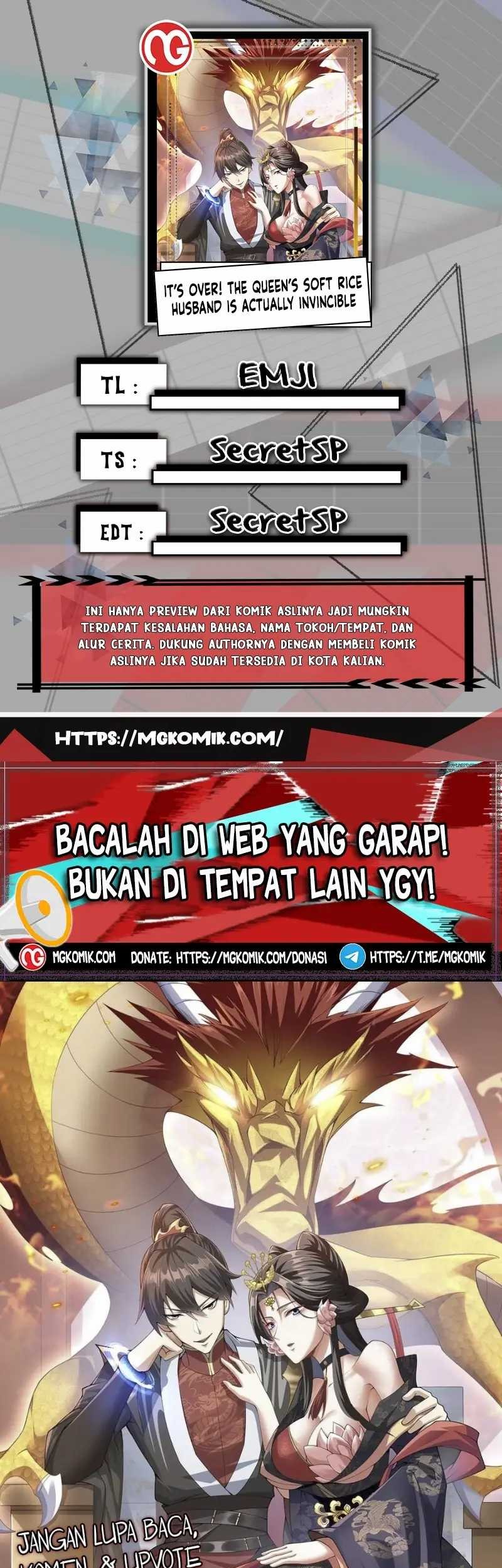 Komik It’s Over! The Queen’s Soft Rice Husband is Actually Invincible Chapter 57 gambar 1