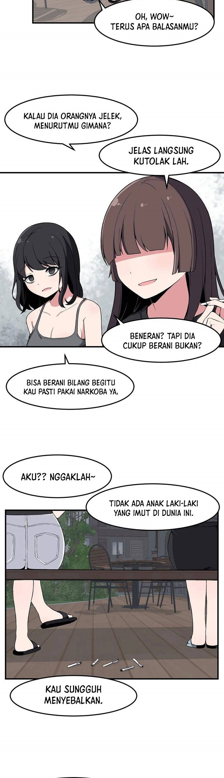 Manhwa The Secret of the Partner Next to You Chapter 09 gambar 2