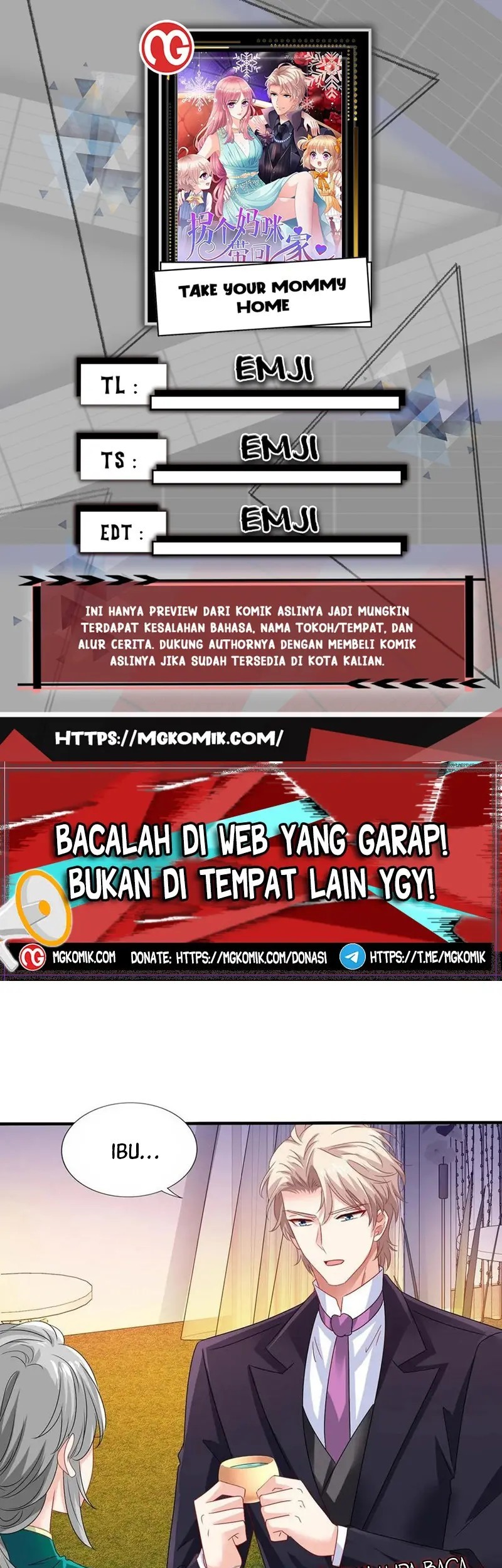 Komik Take Your Mommy Home Chapter 409 gambar 1