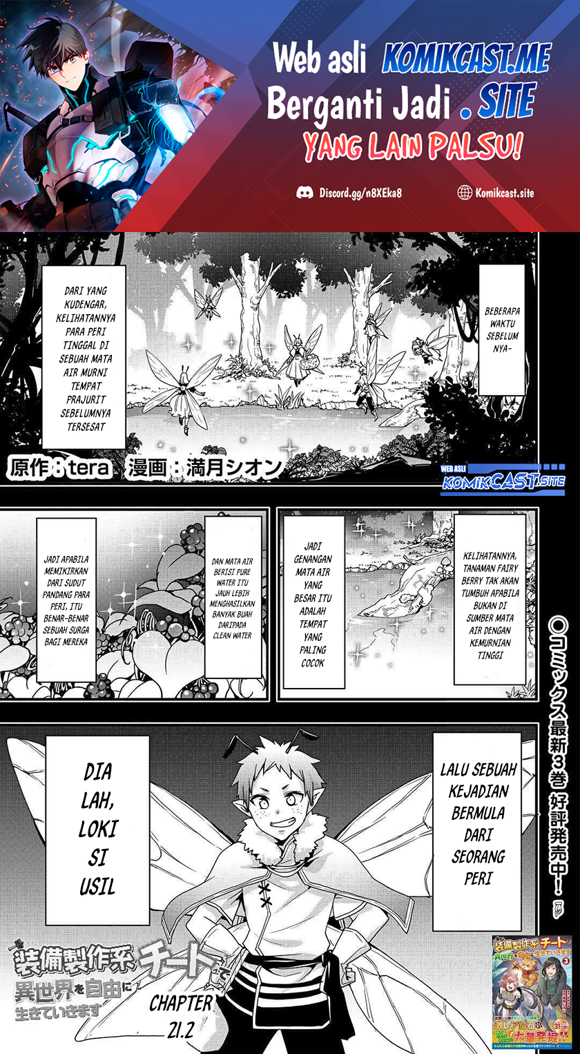 I will Live Freely in Another World with Equipment Manufacturing Cheat Chapter 21.2 - Halaman 2
