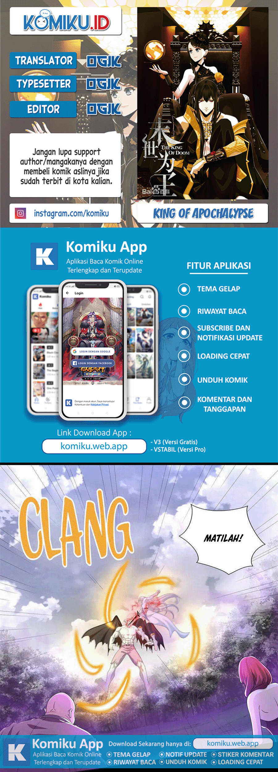 Komik King of Apocalypse Chapter 452 gambar 1