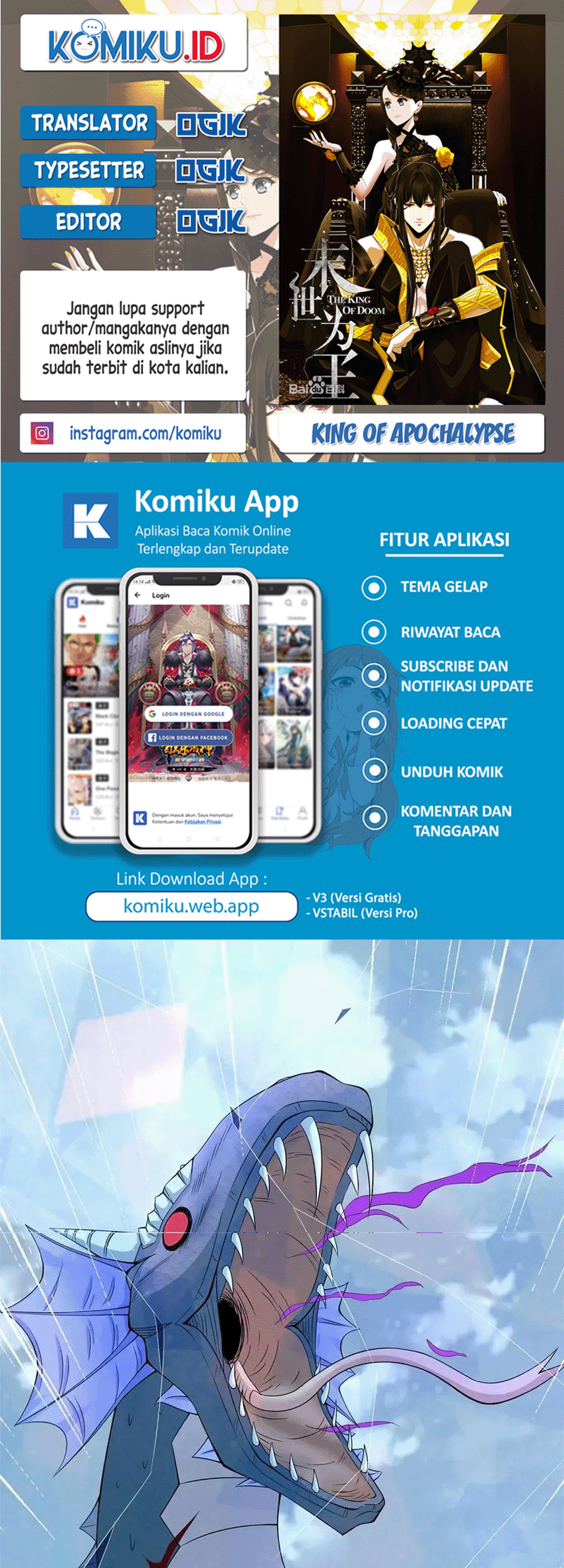 Komik King of Apocalypse Chapter 455 gambar 1