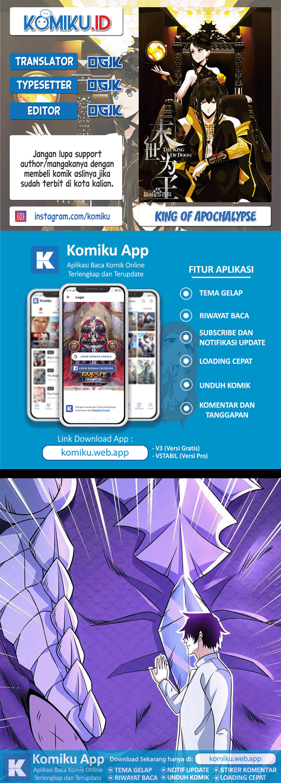Komik King of Apocalypse Chapter 456 gambar 1