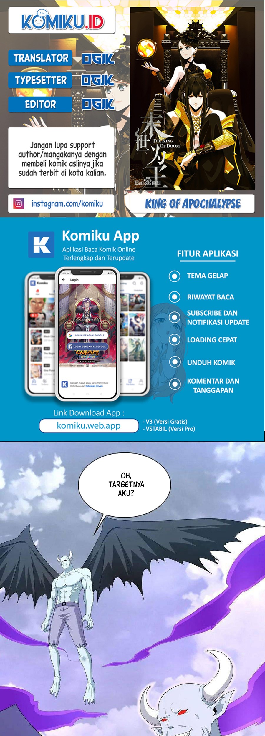 Komik King of Apocalypse Chapter 457 gambar 1