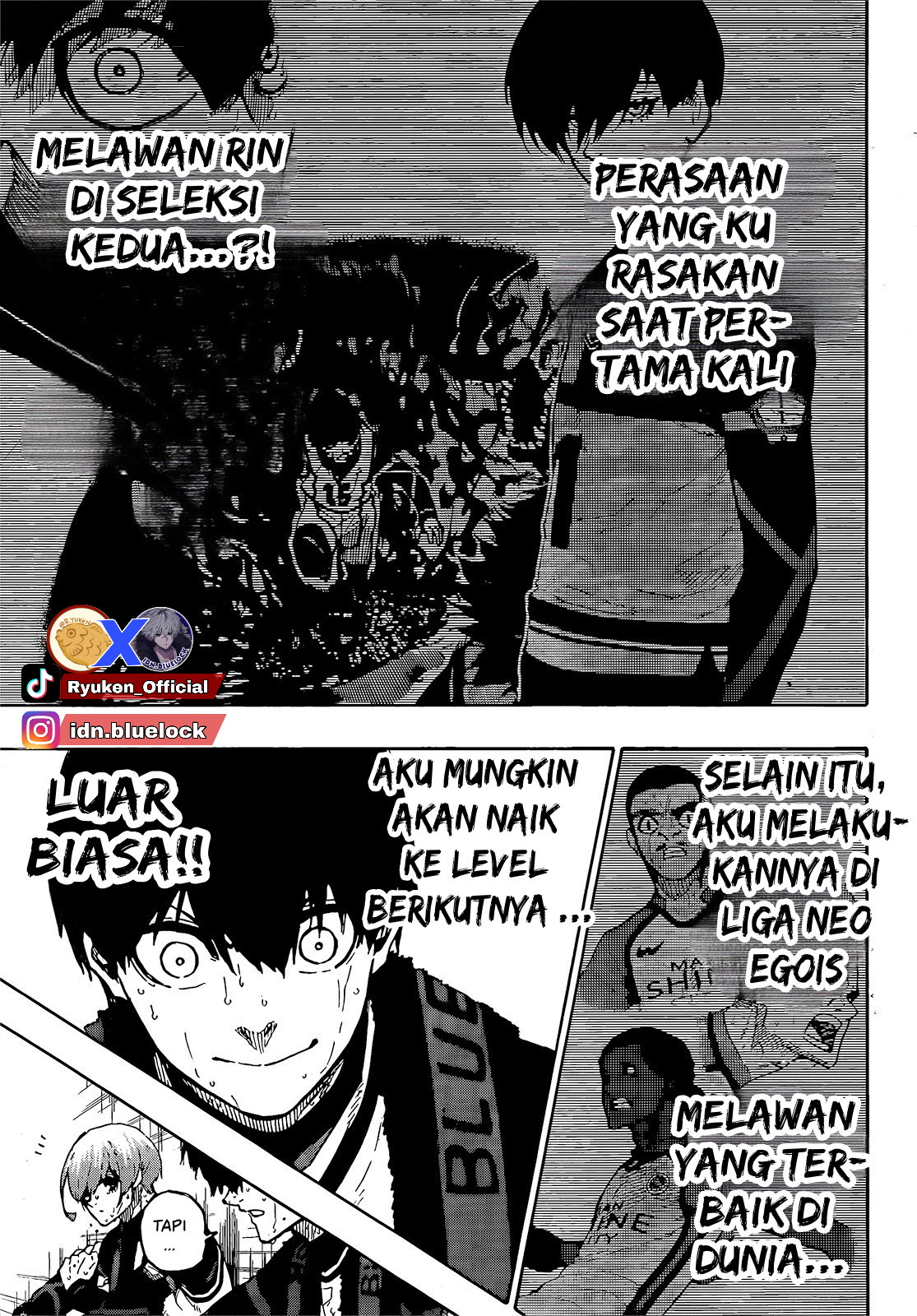 Blue Lock Chapter 208 - Halaman 10