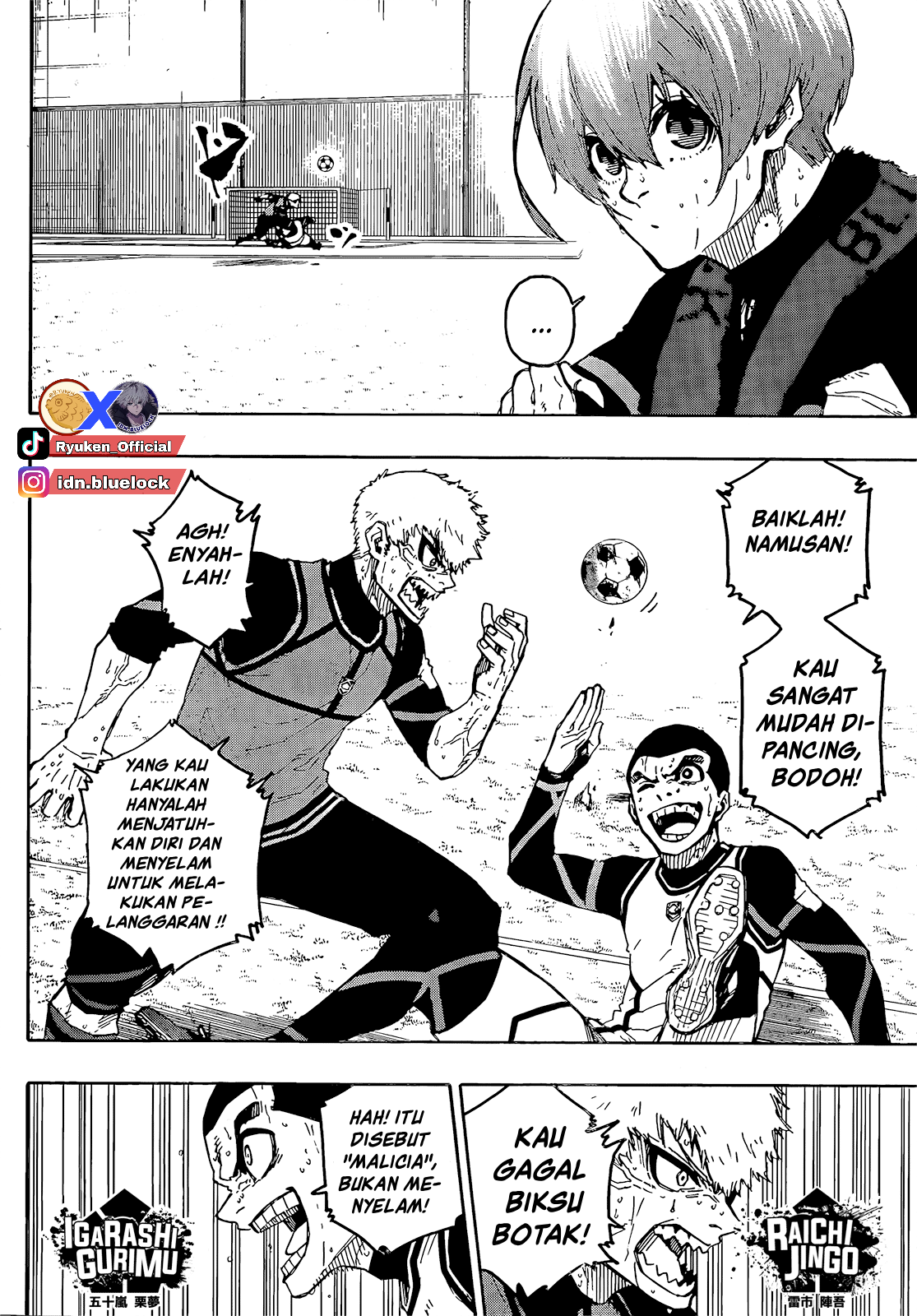 Blue Lock Chapter 208 - Halaman 14