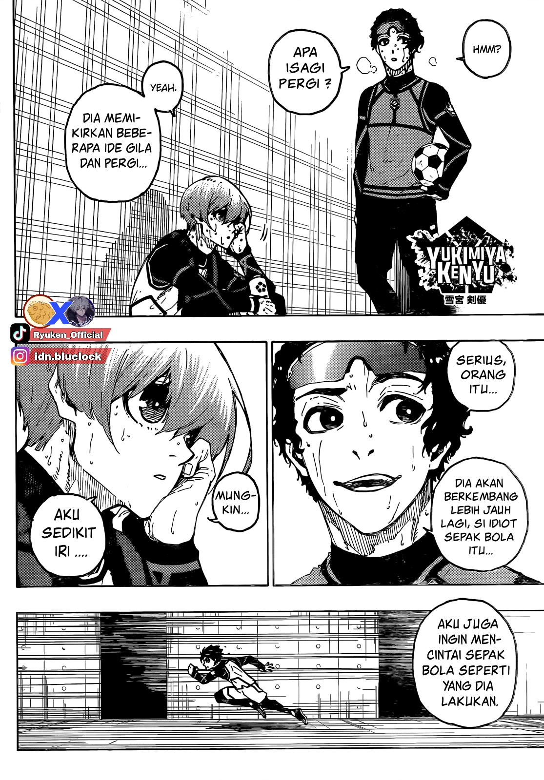 Blue Lock Chapter 208 - Halaman 20