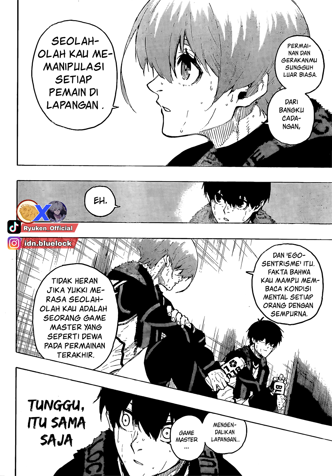 Blue Lock Chapter 208 - Halaman 9