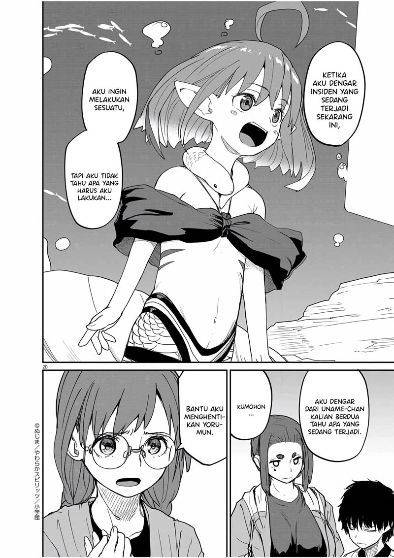 Kaii to Otome to Kamikakushi Chapter 36 - Halaman 21