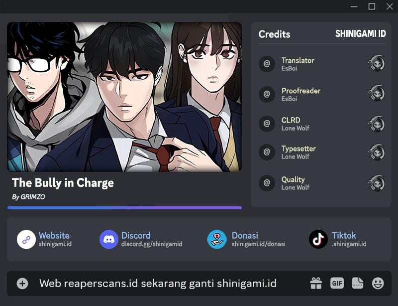 Komik The Bully In Charge Chapter 52 gambar 1