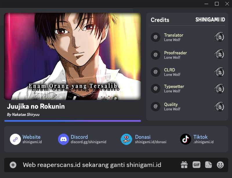 Komik Juujika no Rokunin Chapter 121 gambar 1