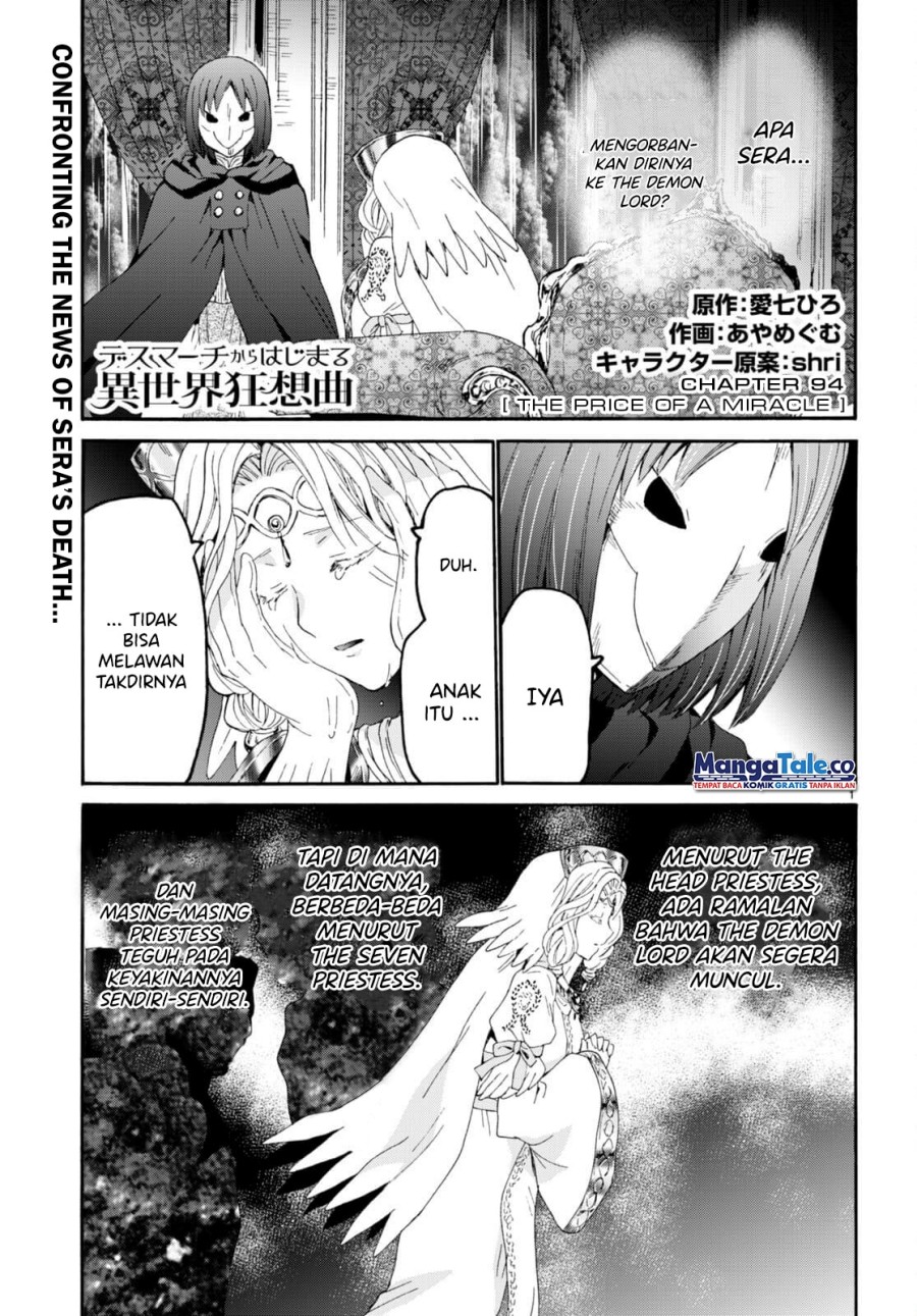 Manga Death March kara Hajimaru Isekai Kyousoukyoku Chapter 94 gambar 2