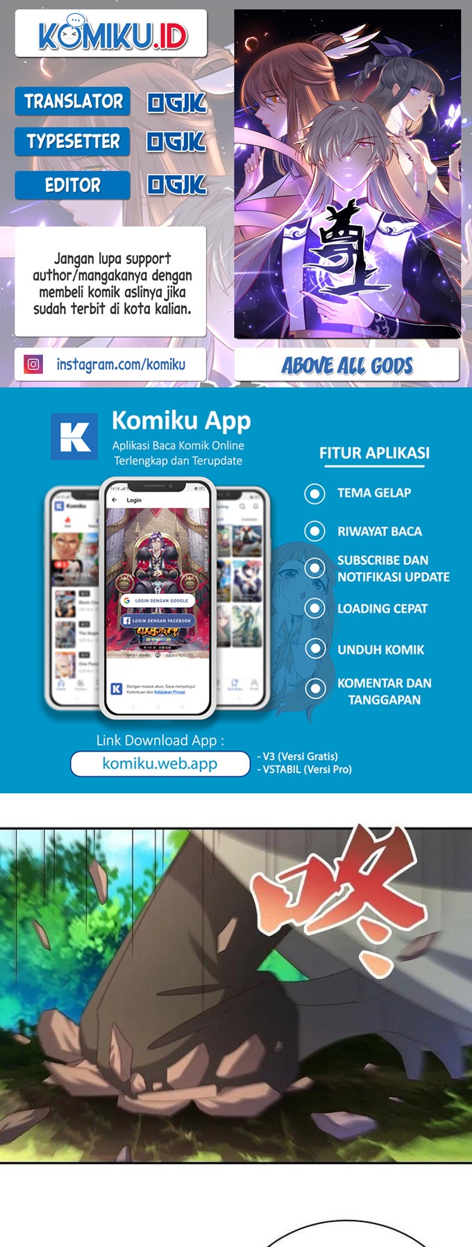 Komik Above All Gods Chapter 336.5 gambar 1