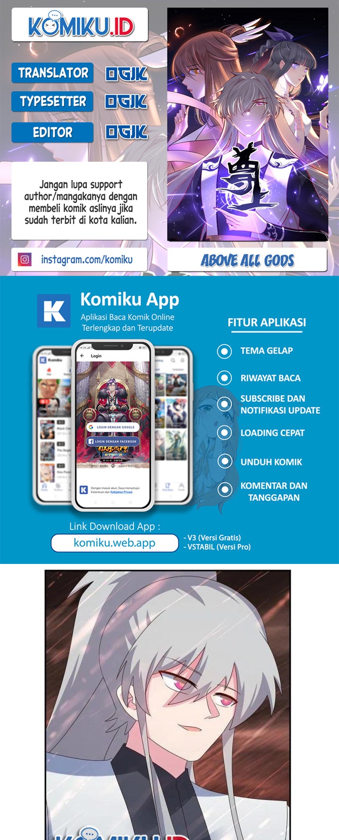 Komik Above All Gods Chapter 340 gambar 1