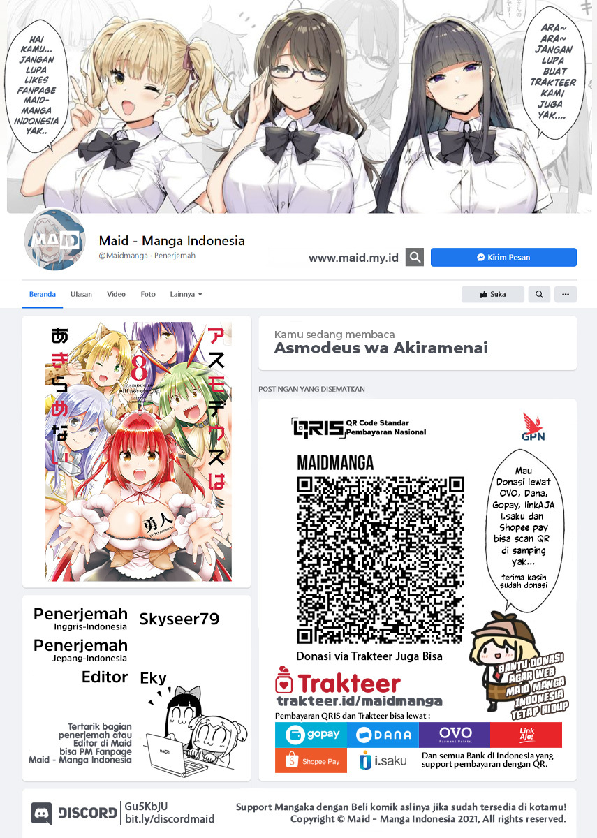 Manga Asmodeus wa Akiramenai Chapter 32 gambar 2
