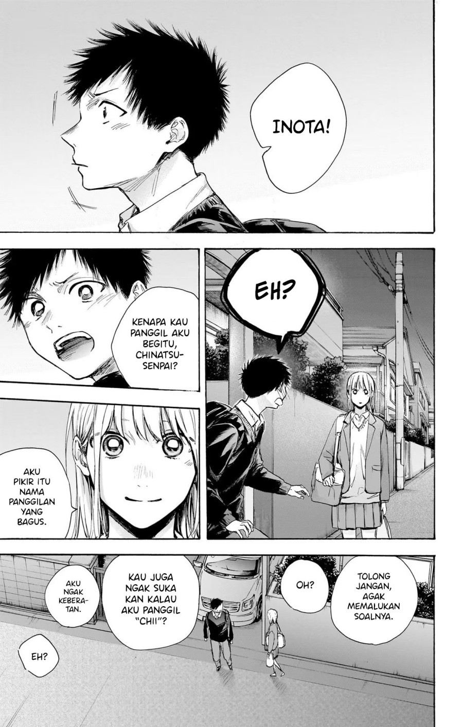 Ao no Hako Chapter 69 - Halaman 18