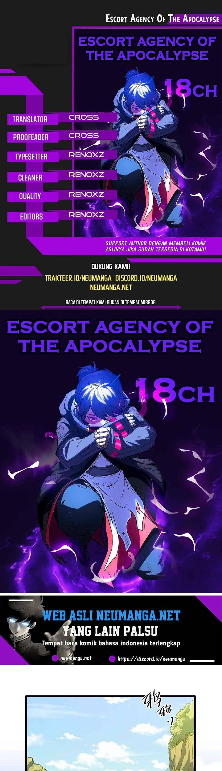 Komik Escort Agency of The Apocalypse Chapter 18 gambar 1
