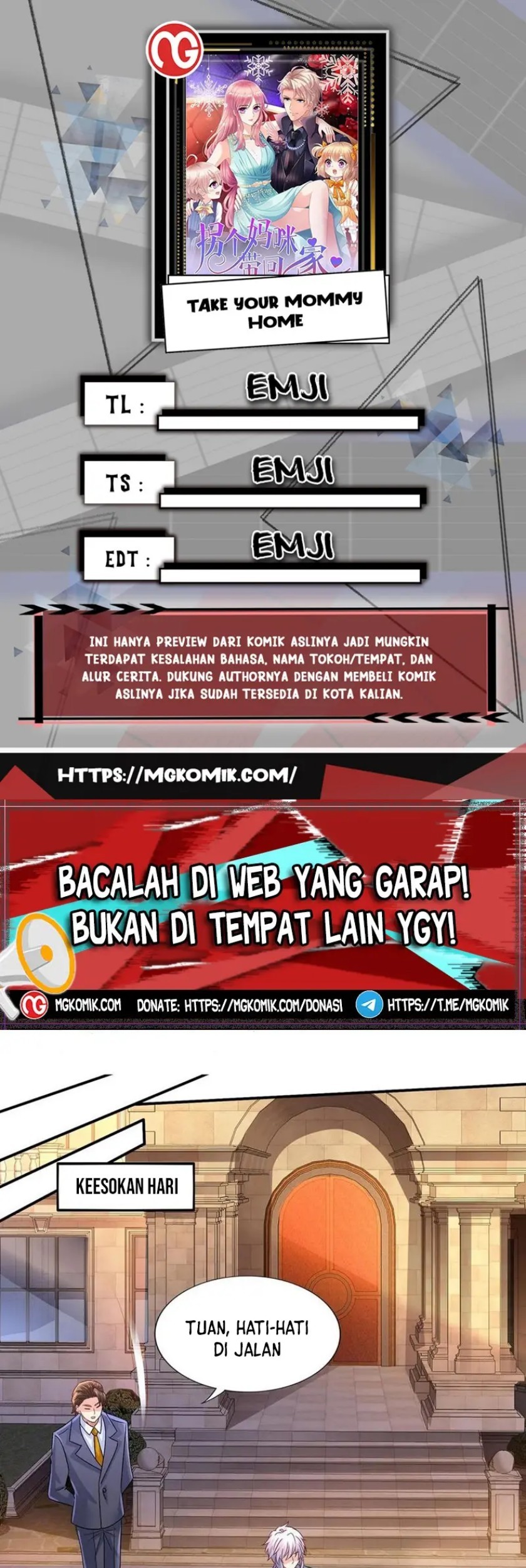 Komik Take Your Mommy Home Chapter 410 gambar 1