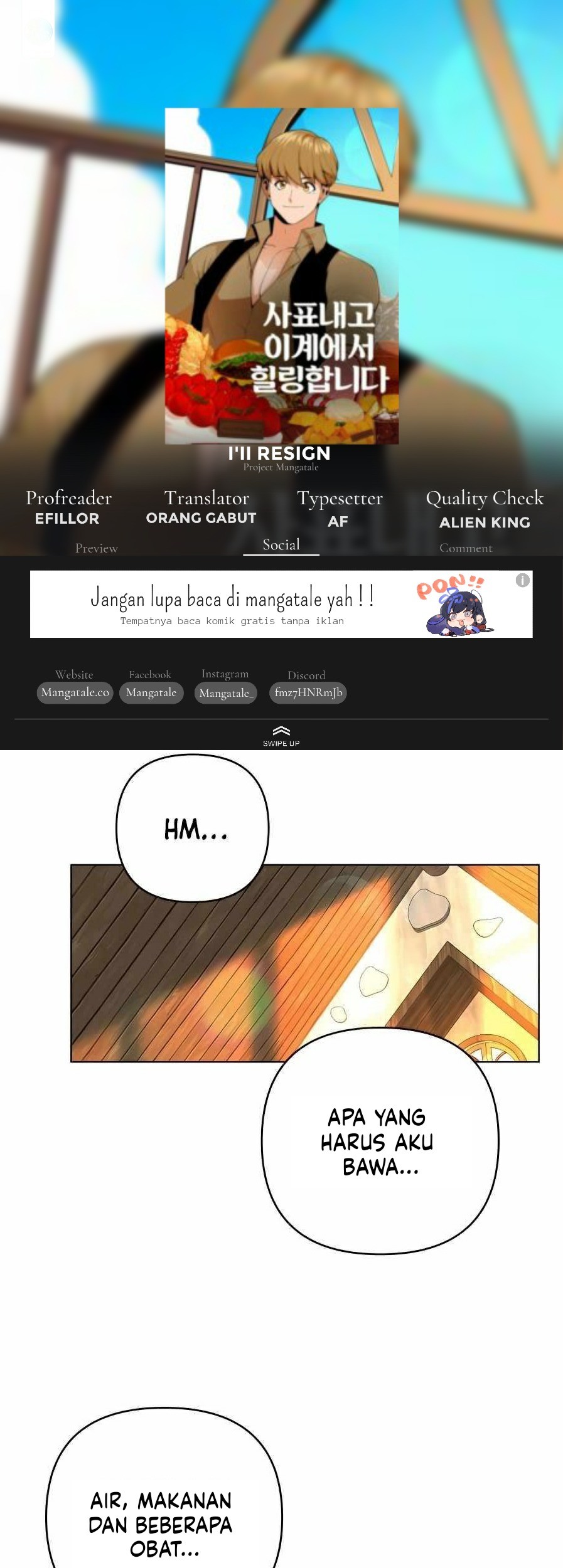 Komik I’ll Resign and Have a Fresh Start in This World Chapter 27 gambar 1