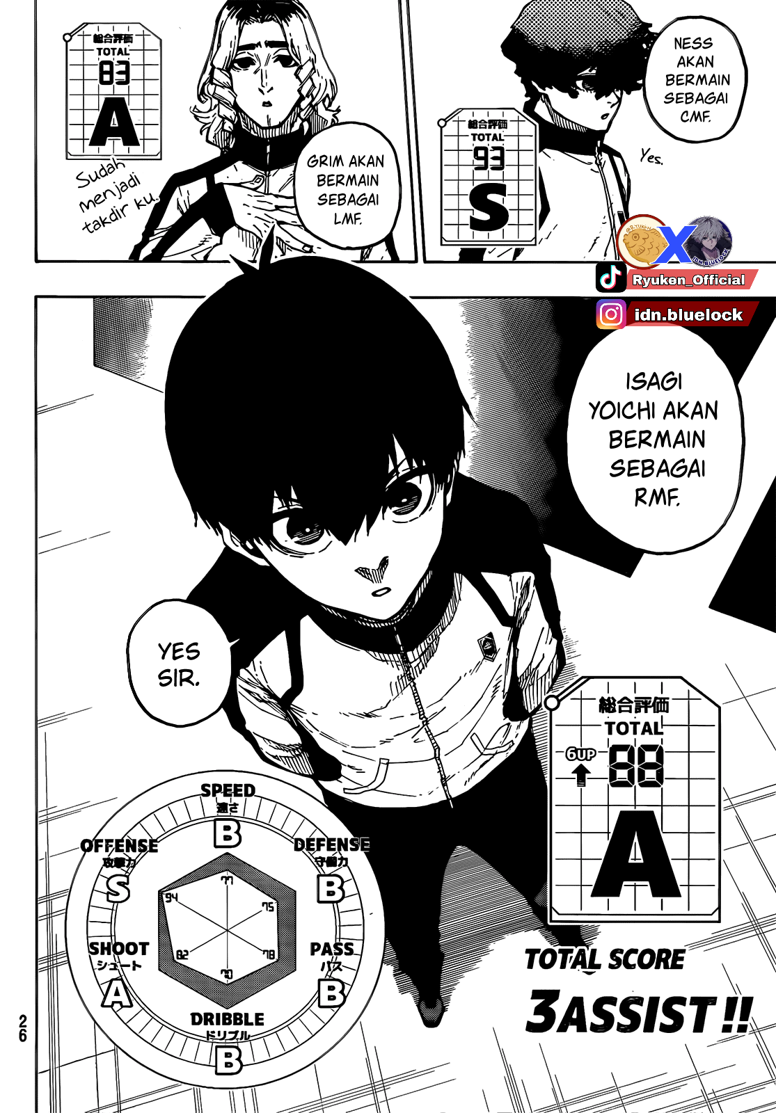 Blue Lock Chapter 209 - Halaman 13