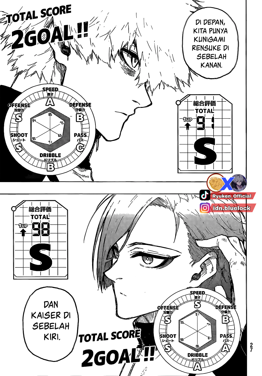 Blue Lock Chapter 209 - Halaman 14