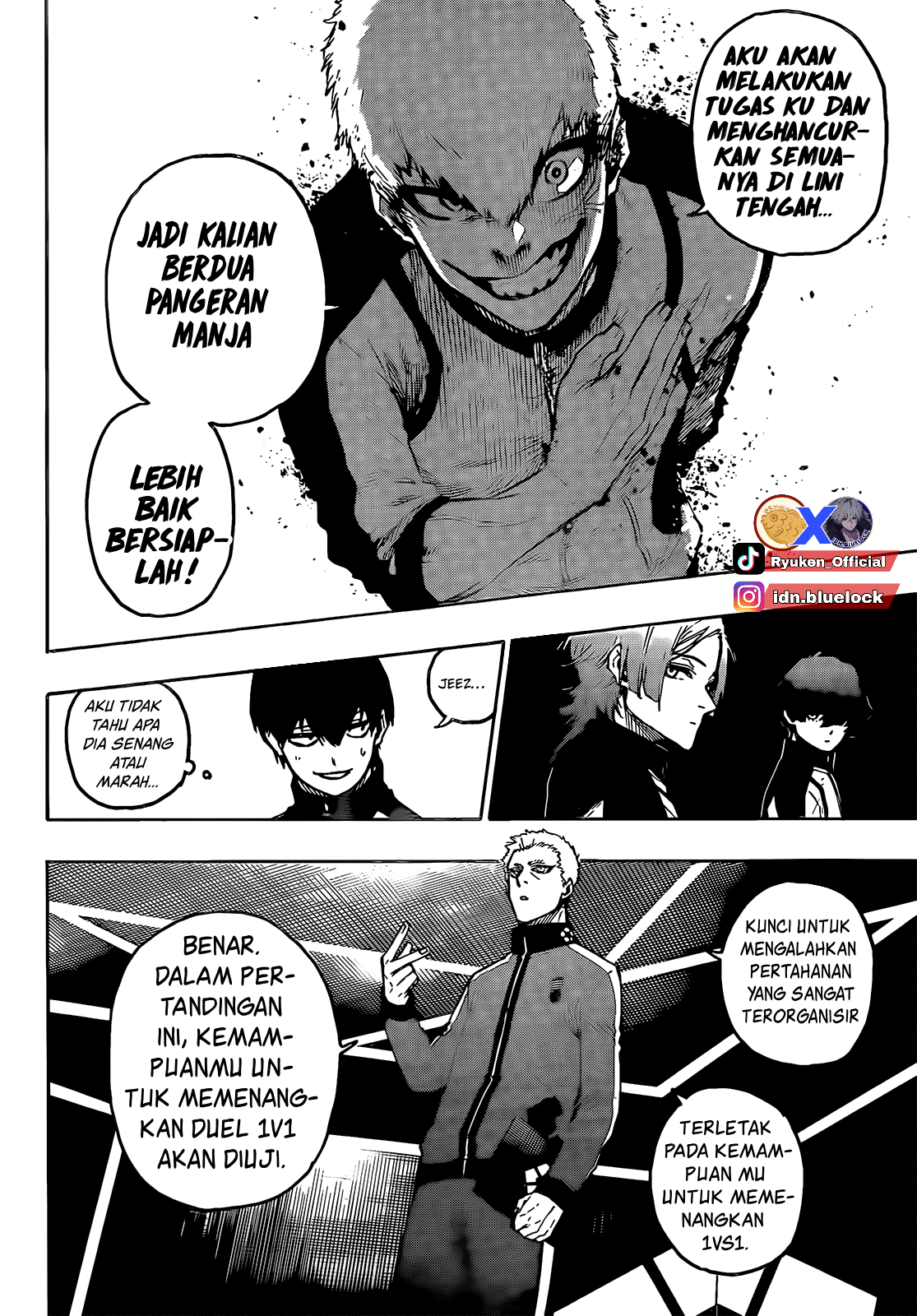 Blue Lock Chapter 209 - Halaman 18