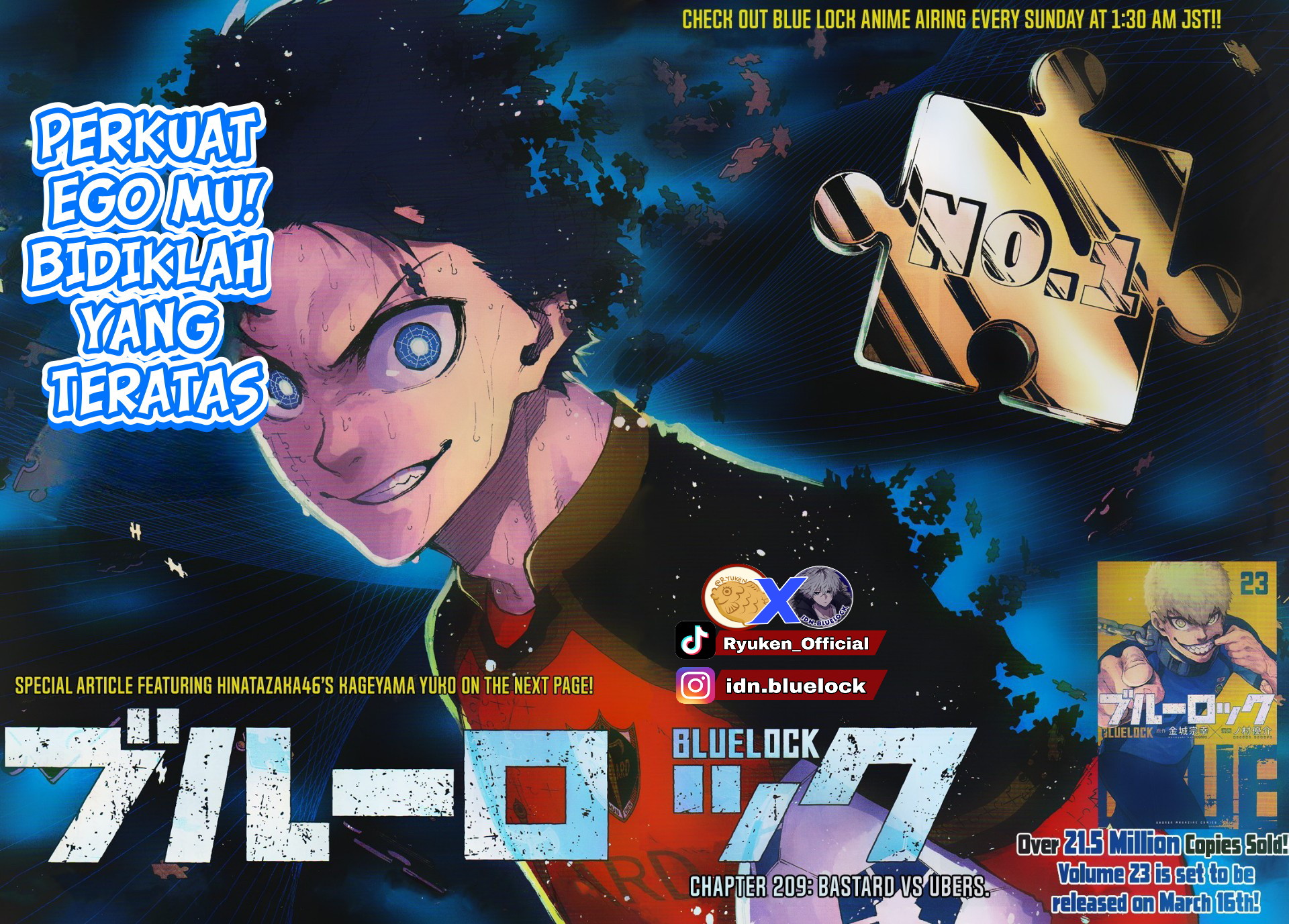 Manga Blue Lock Chapter 209 gambar 2