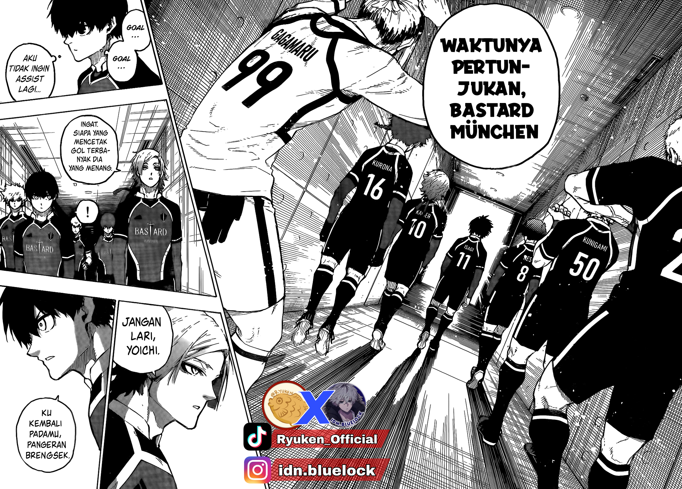 Blue Lock Chapter 209 - Halaman 21
