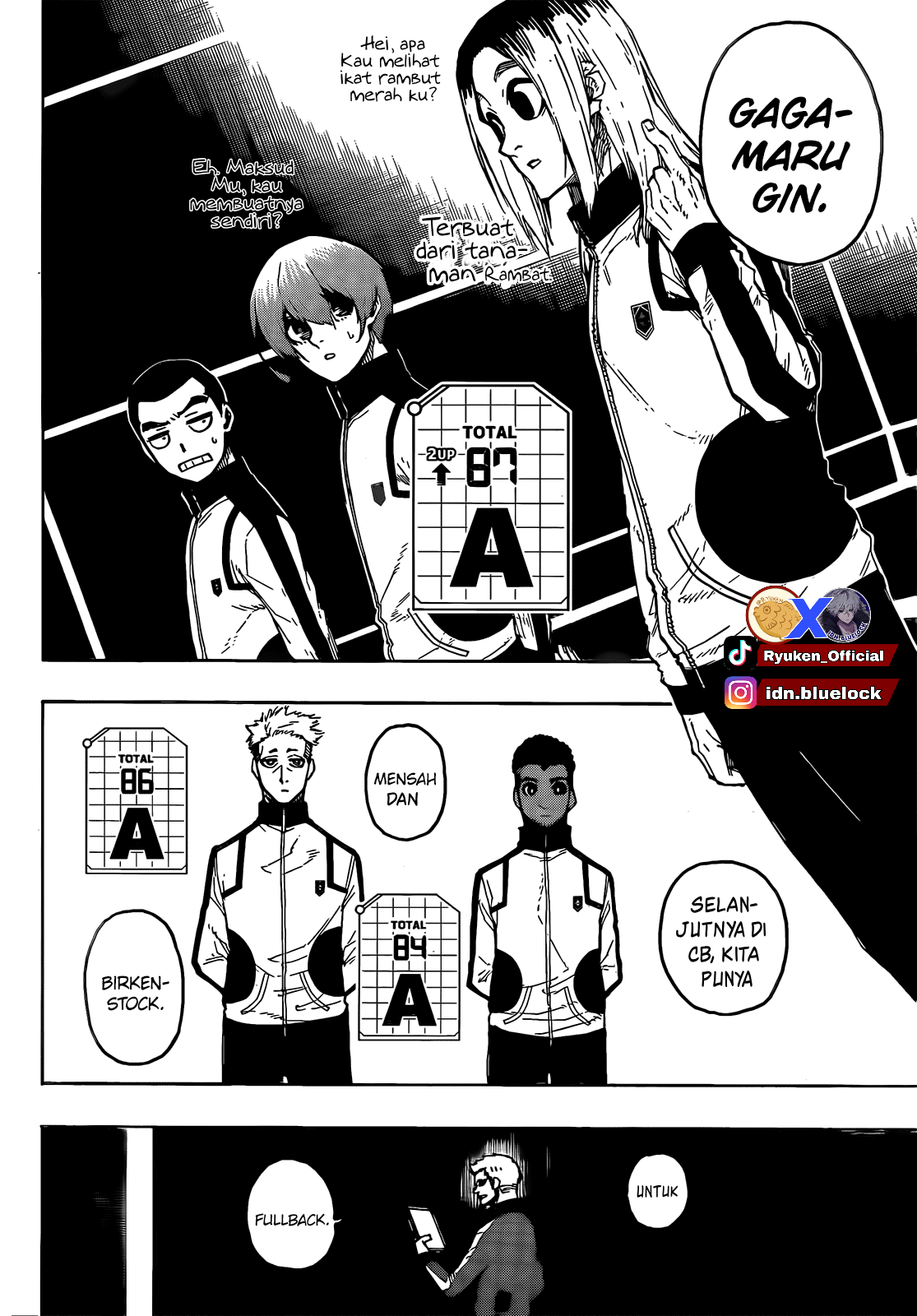 Blue Lock Chapter 209 - Halaman 6