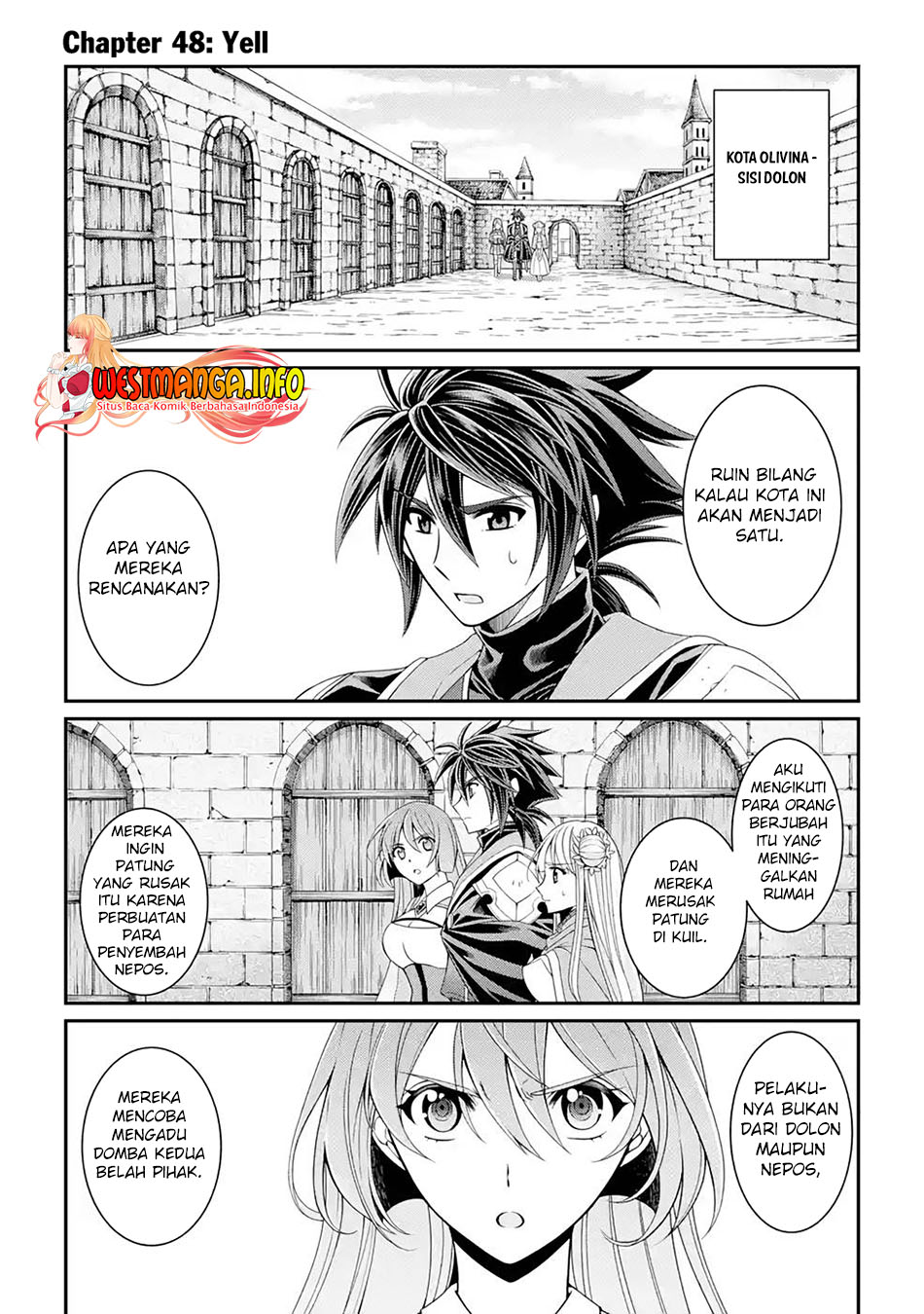 Manga Shikkoku tsukai no saikyo yusha nakama zen’in ni uragira retanode saikyo no mamono Chapter 48 gambar 2
