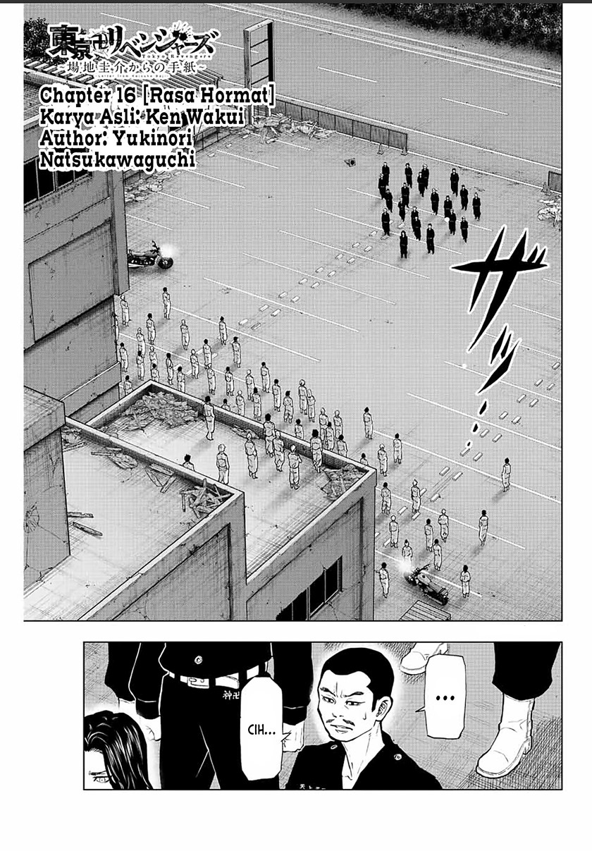 Komik Tokyo 卍 Revengers: Baji Keisuke Kara no Tegami Chapter 16 gambar 1