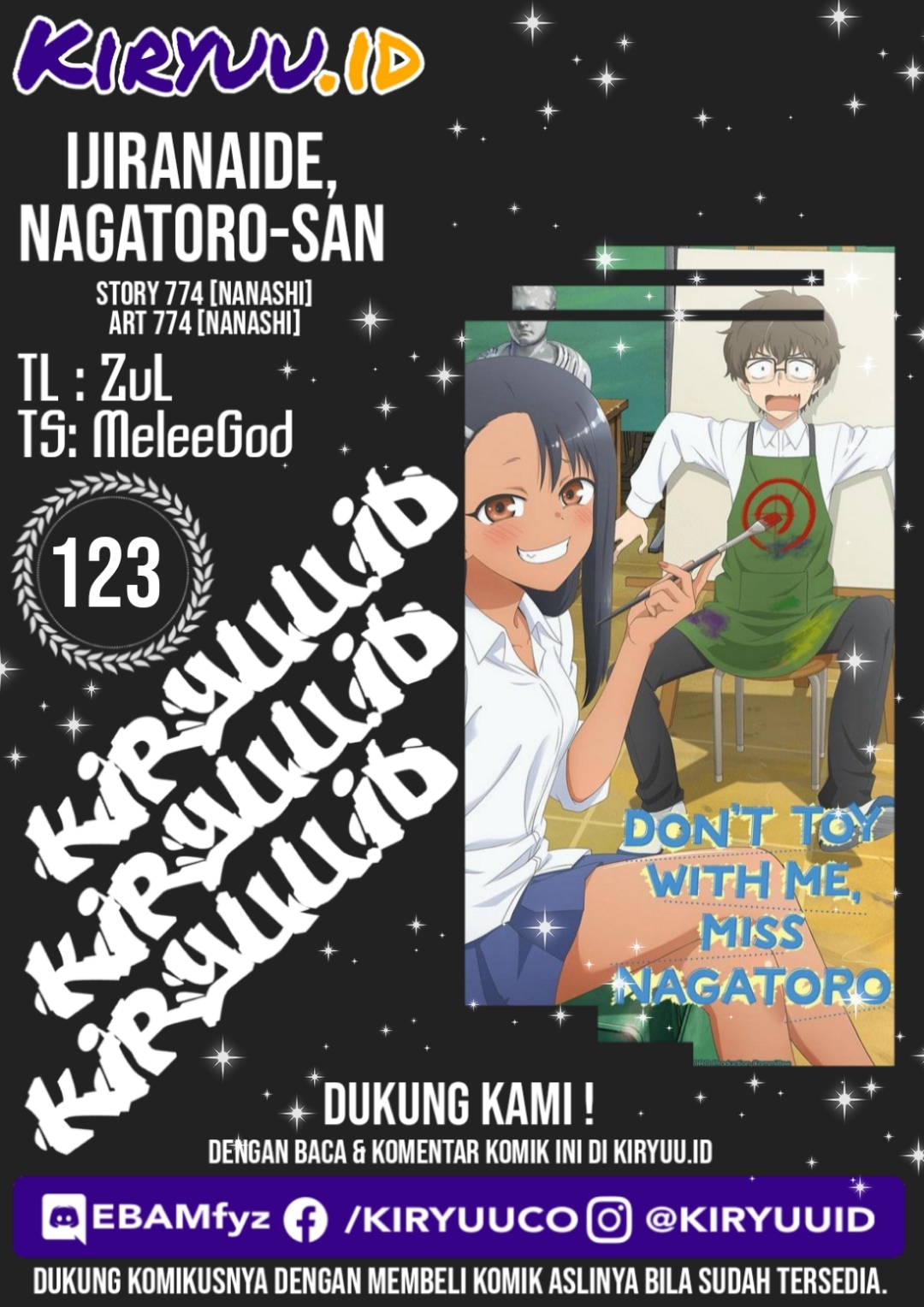 Komik Ijiranaide, Nagatoro-san Chapter 123 gambar 1