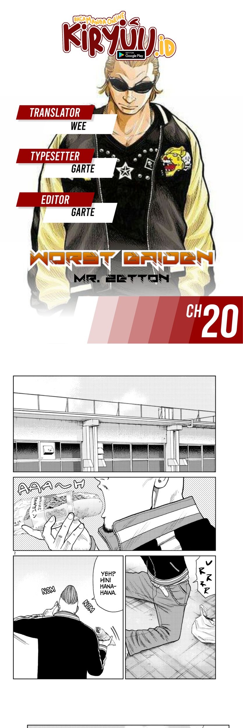 Komik Worst Gaiden Mr. Zetton Chapter 20 gambar 1
