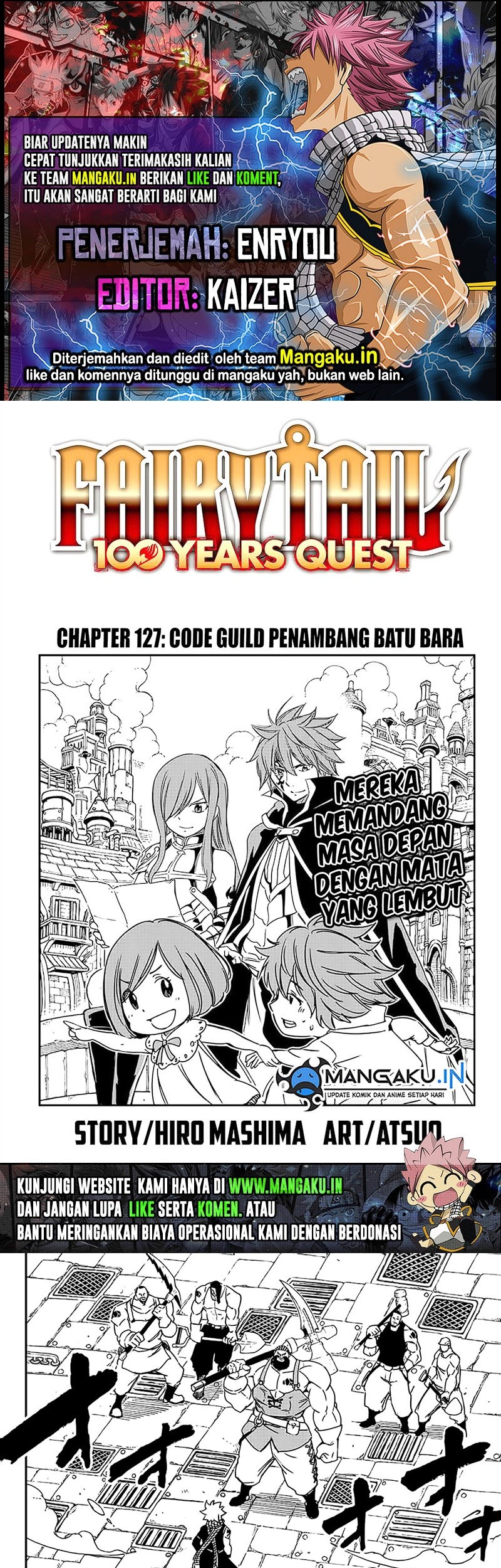 Komik Fairy Tail: 100 Years Quest Chapter 127 gambar 1