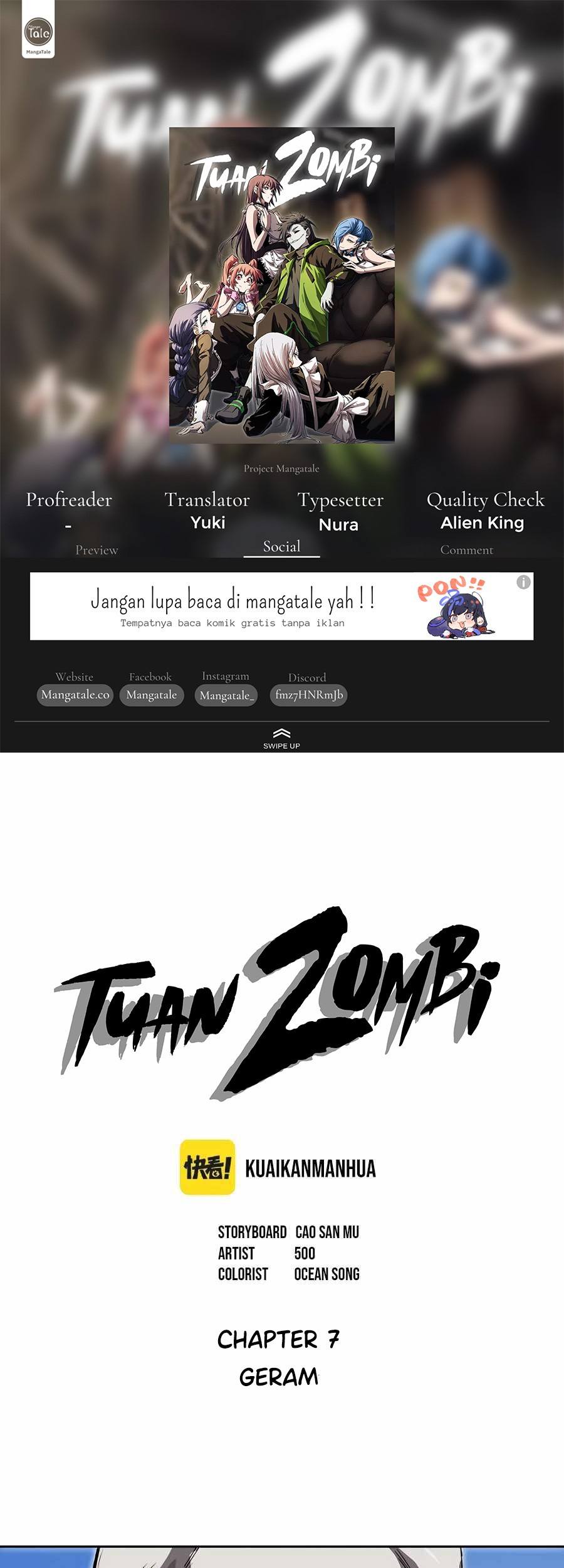 Komik Mr. Zombie Chapter 07 gambar 1