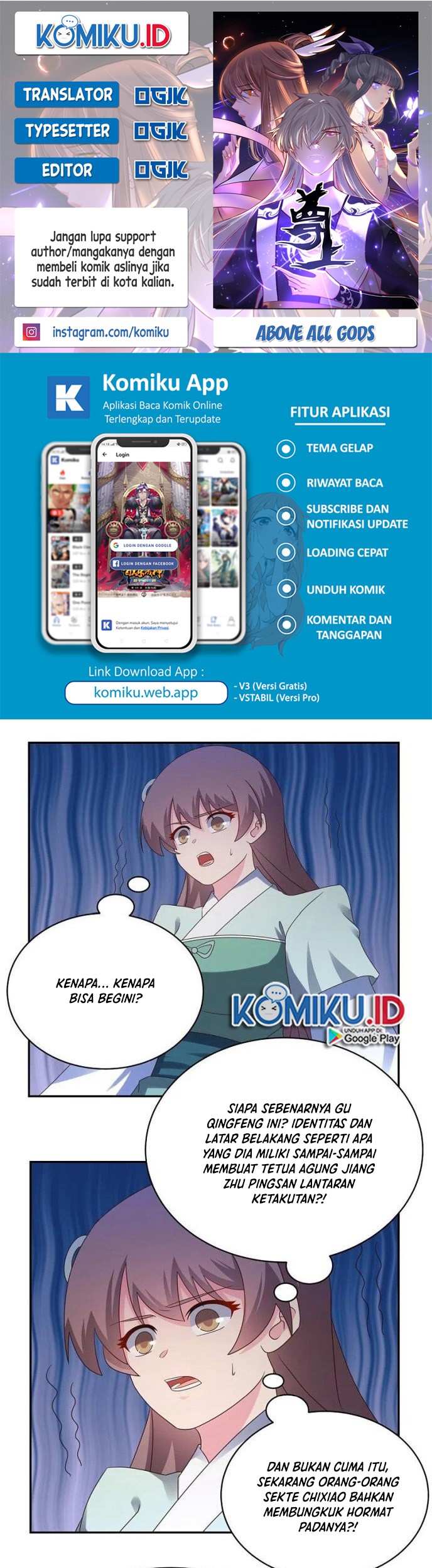Komik Above All Gods Chapter 342 gambar 1
