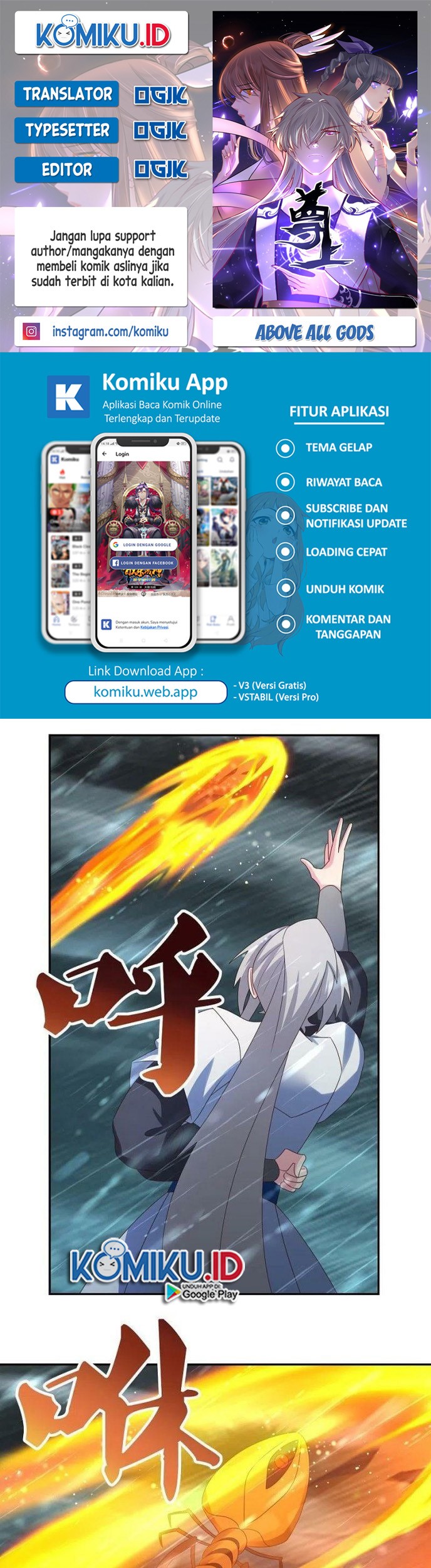 Komik Above All Gods Chapter 344 gambar 1