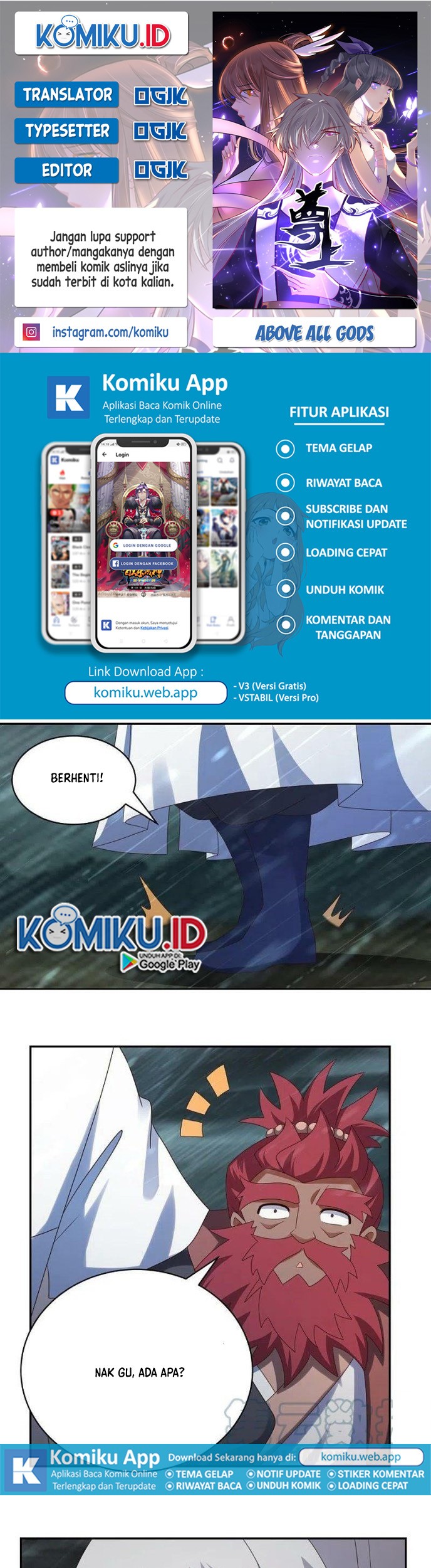 Komik Above All Gods Chapter 346 gambar 1