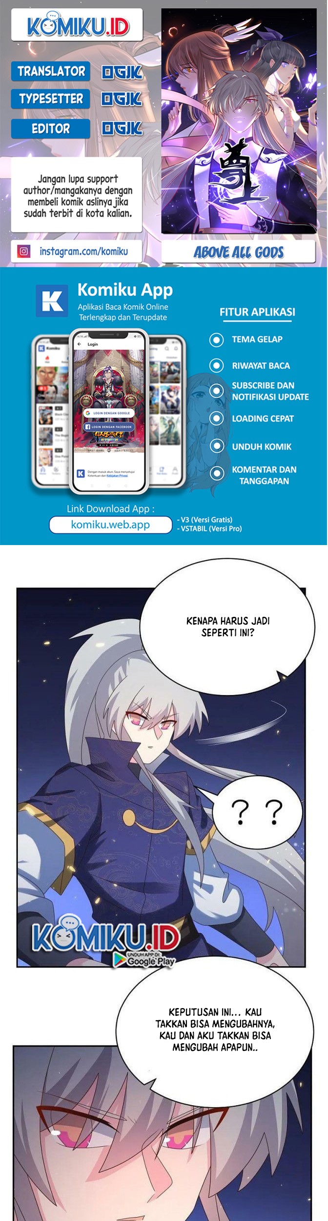 Komik Above All Gods Chapter 349 gambar 1